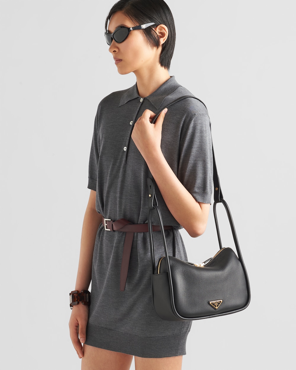 Prada Darling Leather Handbag - Image 7